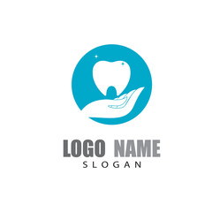Dental logo Template vector illustration icon design