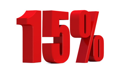  15 Percent off 3d Sign on White Background, Special Offer 15% Discount Tag, Sale Up to 15 Percent Off,big offer, Sale, Special Offer Label, Sticker, Tag, Banner, Advertising, offer Icon
