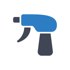 Glass spray bottle icon