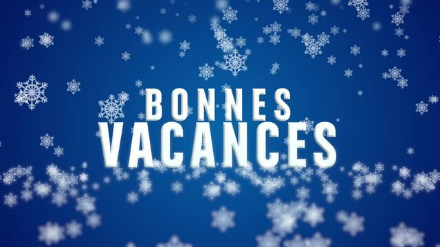 bonnes vacances