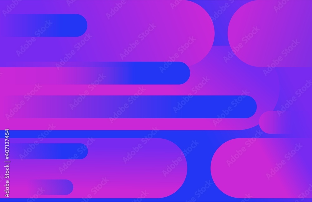 Poster design abstract background smooth geometry shape trendy vector
