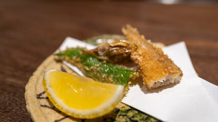 本ししゃものフライ