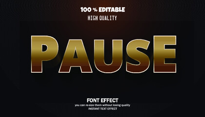 Gold text .editable font effect