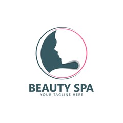 beauty logo vector spa illustration