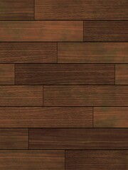 Obraz premium こげ茶色の木の板の背景素材 no.02