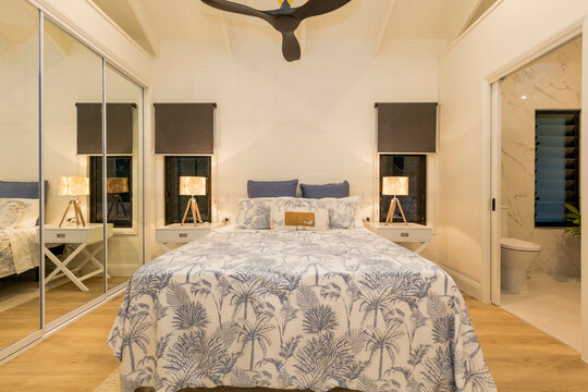 Stylish cozy bedroom