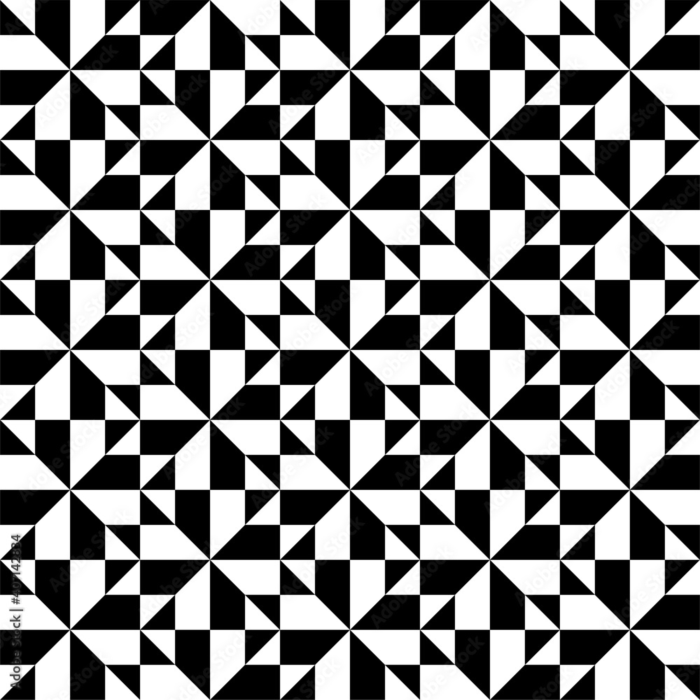 Poster geometric square seamless pattern abstract background