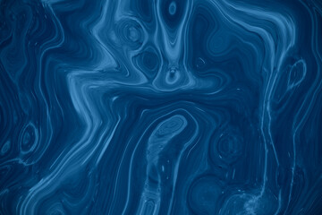 Illustration marble ink backdrop. Blue marble pattern texture abstract background.