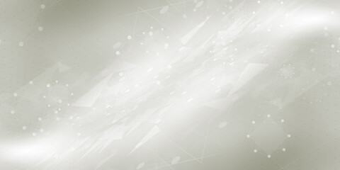 Gray halftone pattern with white line motion backdrop wallpaper. Clean Grey geometric background.