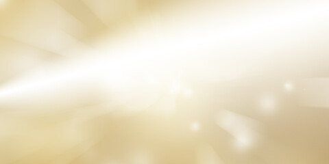 white bokeh blur background. Circle light on yellow background. Light gold sparkle background.