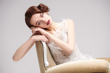 chic young woman