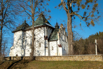 A defensive orthodox church in Posada Rybotycka