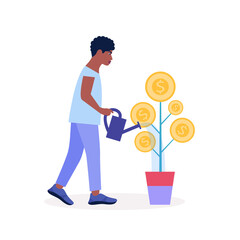 Business investment concept