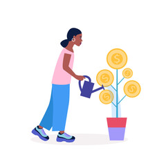 Business investment concept