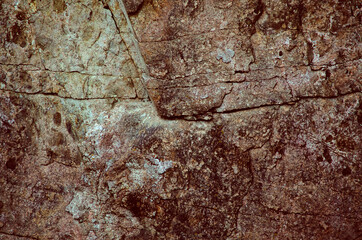 Stone rock, texture close-up
