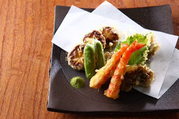 天麩羅の盛り合わせ