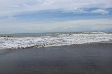 Waves On The Beach, Cianjur, West Java, Indonesia