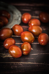 Ripe cherry tomatoes