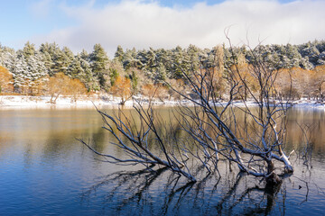 Black Lake Yamanlar Mountain, Izmir - Turkey