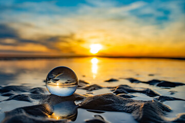 Coucher de soleil sur Arcachon