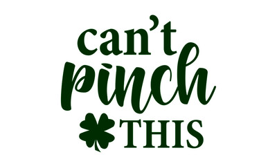 Obraz premium Saint Patrick's Day Special Design, Typography for print or use as poster, card, flyer or T Shirt