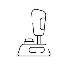 Computer Hardware Icon. Joystick. Vector Illustration.