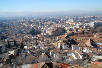 CIUDAD DE GRANADA DESDE AL ALBAYZIN