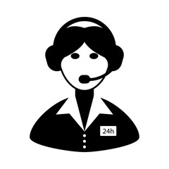 24 Hour Operator Icon
