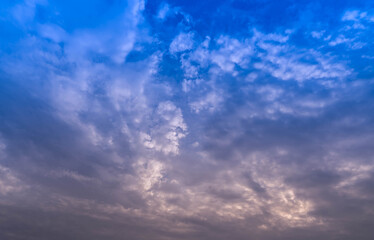 clouds and blue sky background