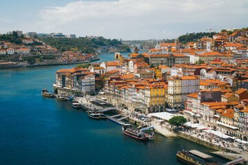 Fototapeta na wymiar Portugal, Porto, Ribeira (Historic center)