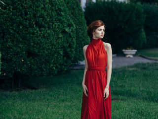 Fototapeta premium beautiful woman glamor and luxury masquerade model