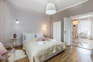 Modern luxury bedroom