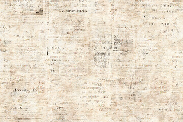Fototapeta premium Newspaper paper grunge vintage old aged texture background