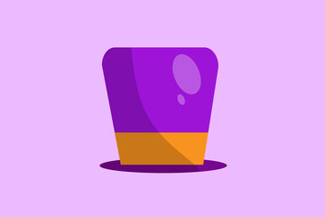 mardi gras carnival party design with cartoon colorful hat . Fat tuesday, carnival, festival.  For greeting card, banner, gift packaging, poster. 
