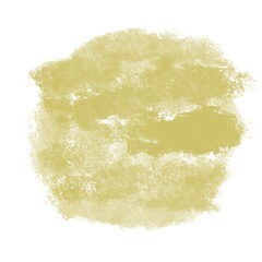 Moon watercolor paint strokes