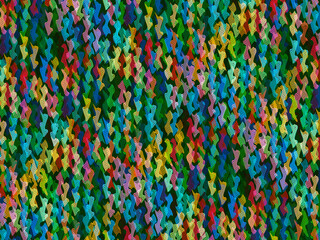 Abstract vintage fabric pattern for various design background.