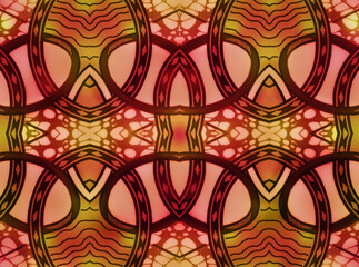 African fabric – Colorful pattern