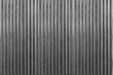 Black silver Corrugated metal background and texture surface or galvanize steel