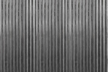 Black silver Corrugated metal background and texture surface or galvanize steel