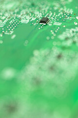 electronic circuit board with processor
