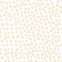 Ethnic seamless pattern. Vector tribal figures in Aztec style. Cute kids nursery seamless pattern repeat.  Design in boho style for printing on textile or paper. Scandinavian print. 