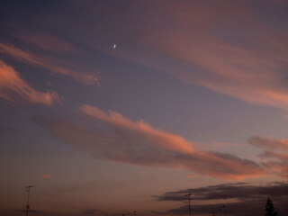 Naklejka premium Sunset