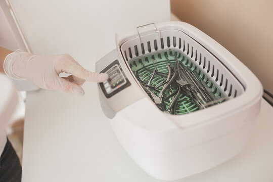 Manicure and pedicure tools sterilization