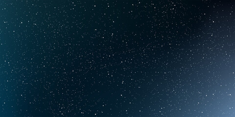 Astrology horizontal star universe background. The night with nebula in the cosmos. Milky way galaxy in the infinity space. Starry night with shiny stars in the sky. Vector illustration.