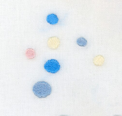 泡の刺繍
