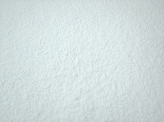 Freshly fallen soft snow surface