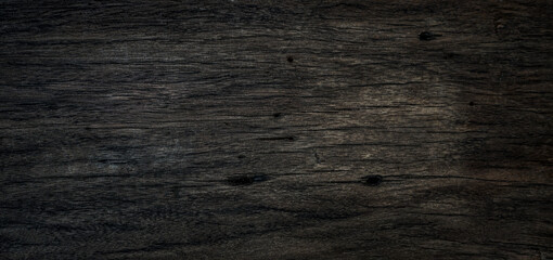 Dark wood plank texture can be use as  background