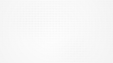 Dot white gray pattern gradient light texture background. Abstract  technology big data digital background. 3d rendering.