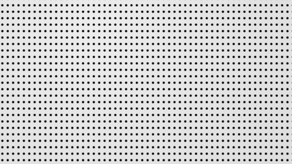 Dot white black led pattern texture background. Abstract  technology big data digital concept. 3d rendering.