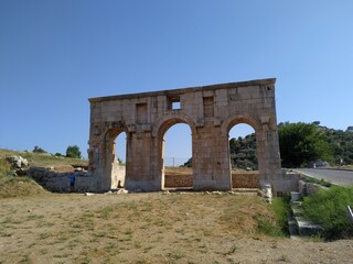 The city gate at Patara Ancient City